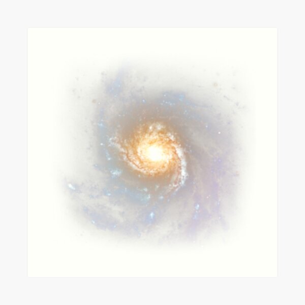 Galaxy, Astronomy, Astrophysics, Cosmology, Stars, Universe, Spiral Galaxy, Elliptical Galaxy, Big Bang Art Print