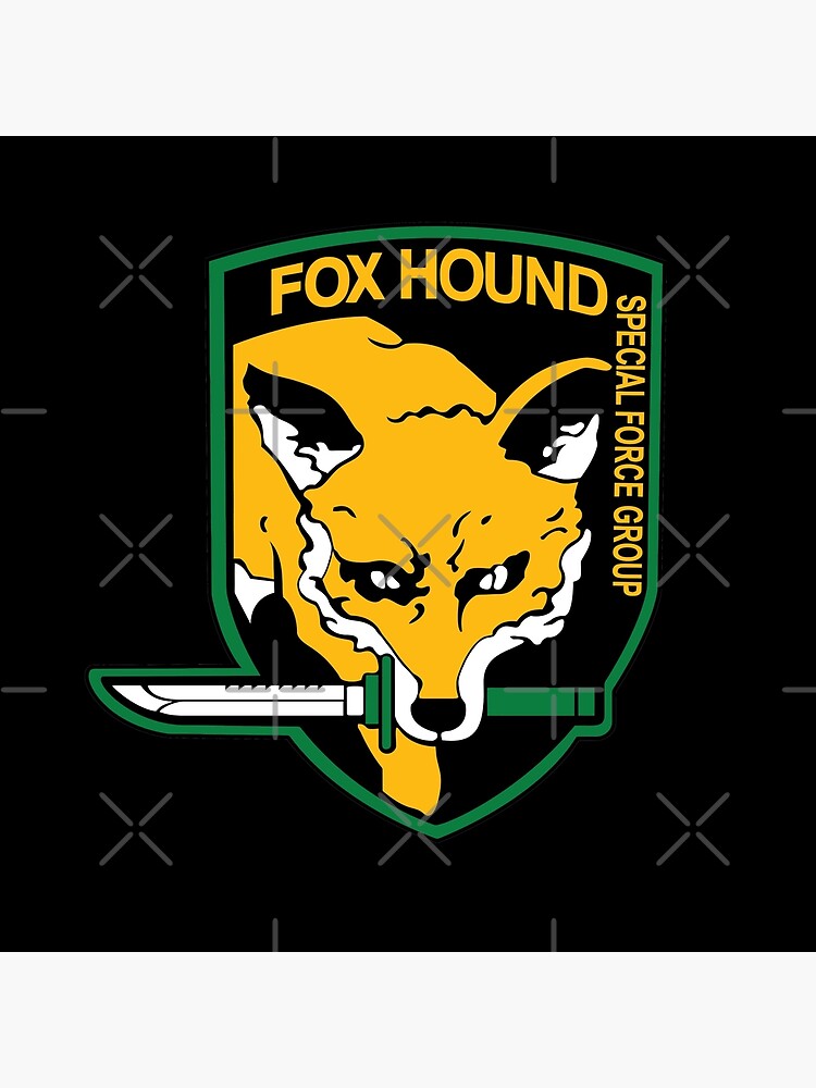 FOX HOUND GROUP LOGO WOMAN Turnbeutel Metal Game Gear MGS Snake Eater Solid 
