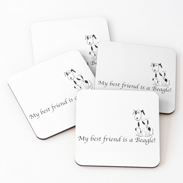 Item preview, Deefa dog - My best friend is a Beagle - available for other breeds, other colours please ask latchfarmstudios@btinternet.com designed and sold by Latch Farm  Studios.