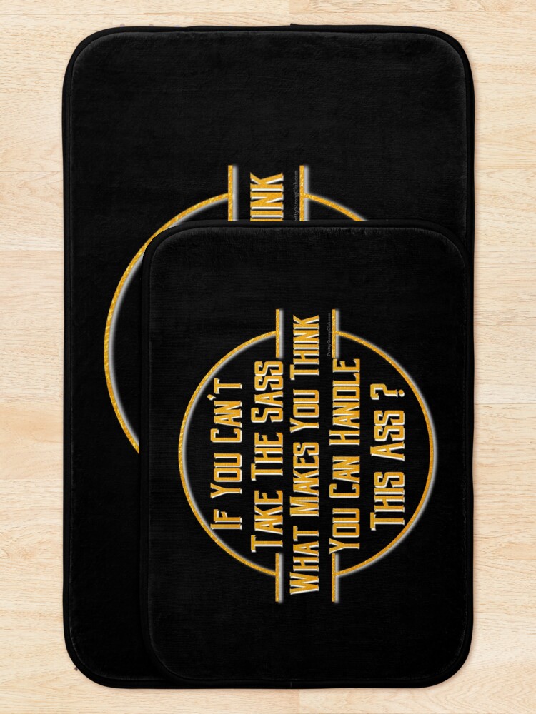 Alternate view of Sassy and Classy Bath Mat
