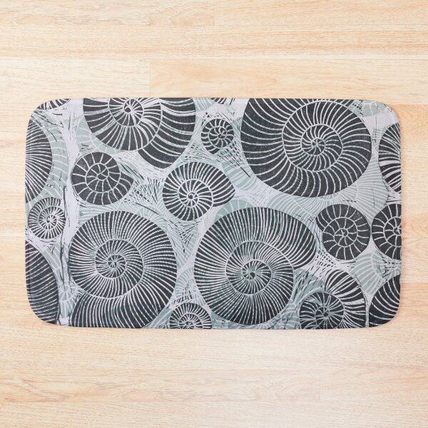 Item preview, Grey Ammonites designed and sold by Jane Dignum.