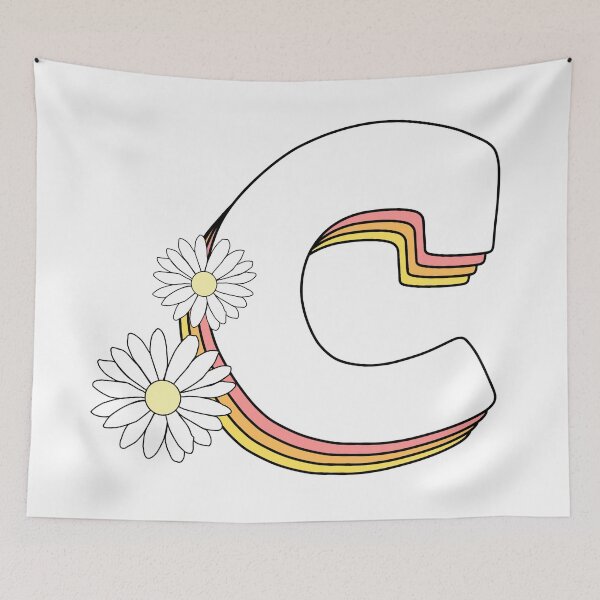 Item preview, Groovy C Monogram designed and sold by embrody.