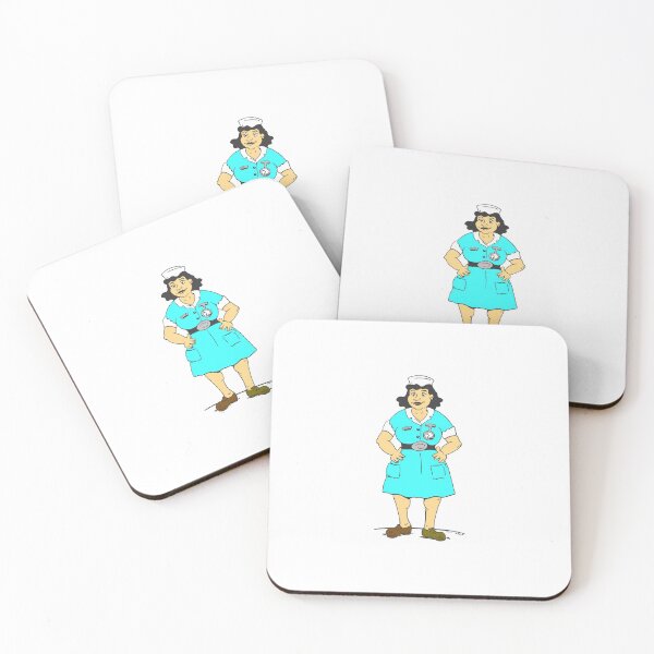 Item preview, Funny cartoon nurse designed and sold by michellelegrand.