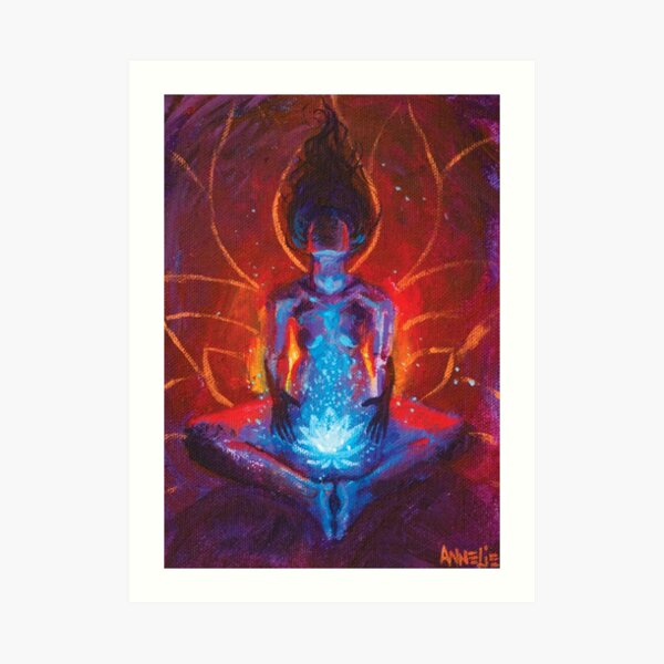 Womb Bloom Art Print