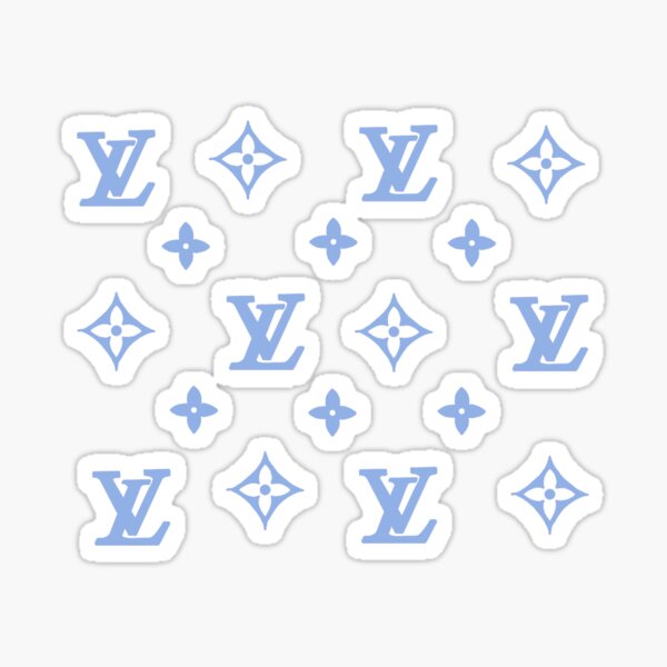 Blue Designer Sticker Pack Sticker