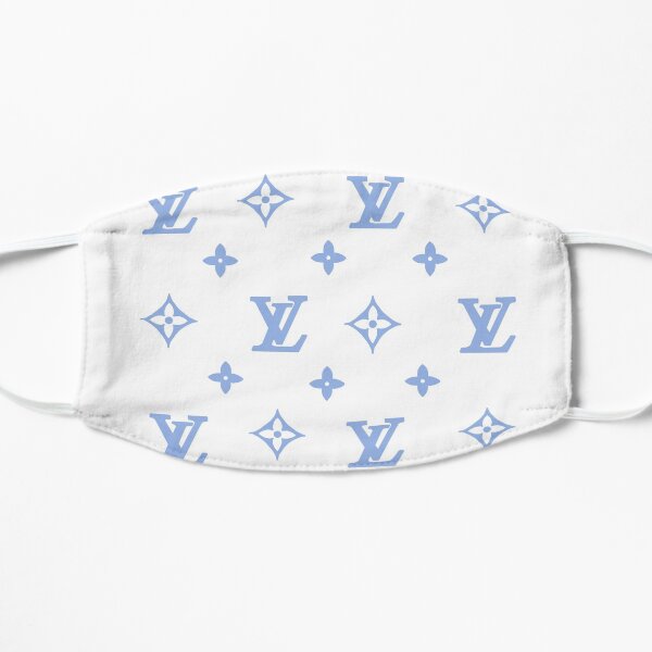 Blue Designer Sticker Pack Flat Mask