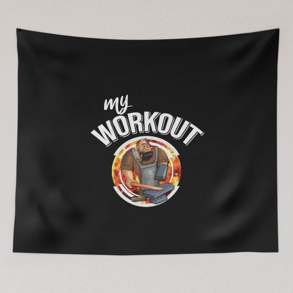 Item preview, My workout is steel! designed and sold by Cutebutfunny.