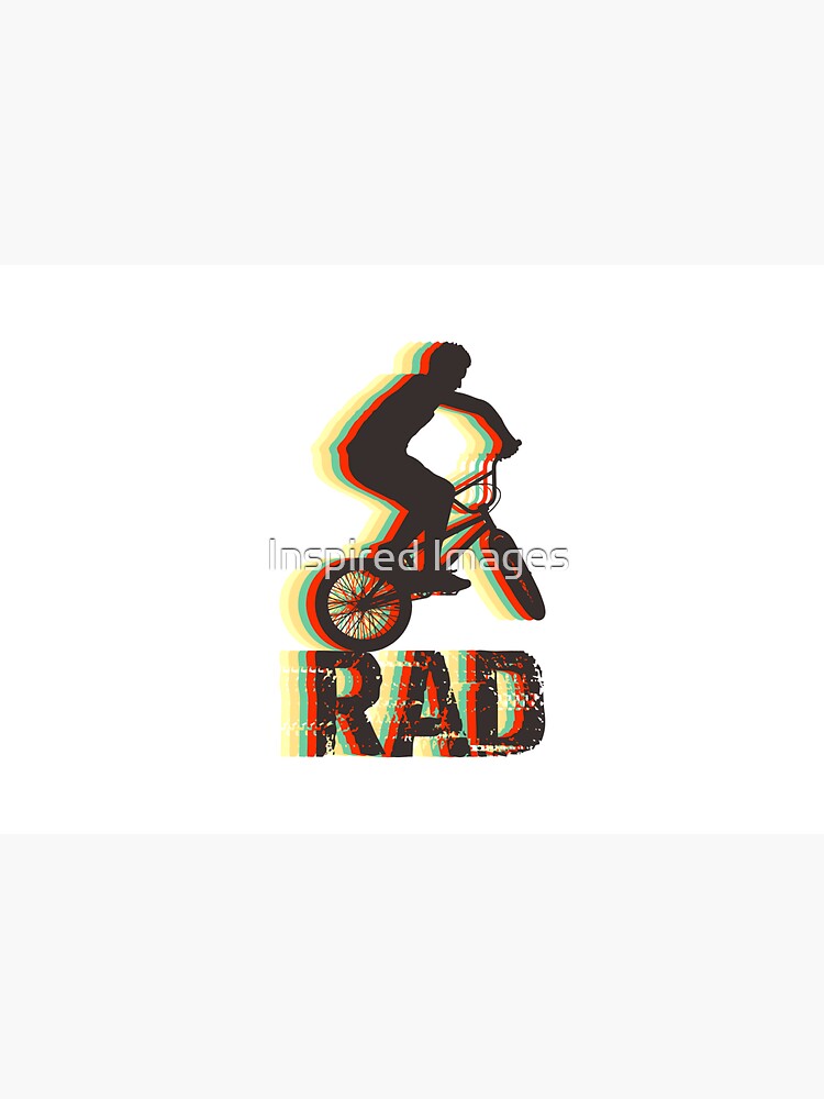 Bmx / Retro 1980s Rad Bmx Freestyle by ImageMonkey