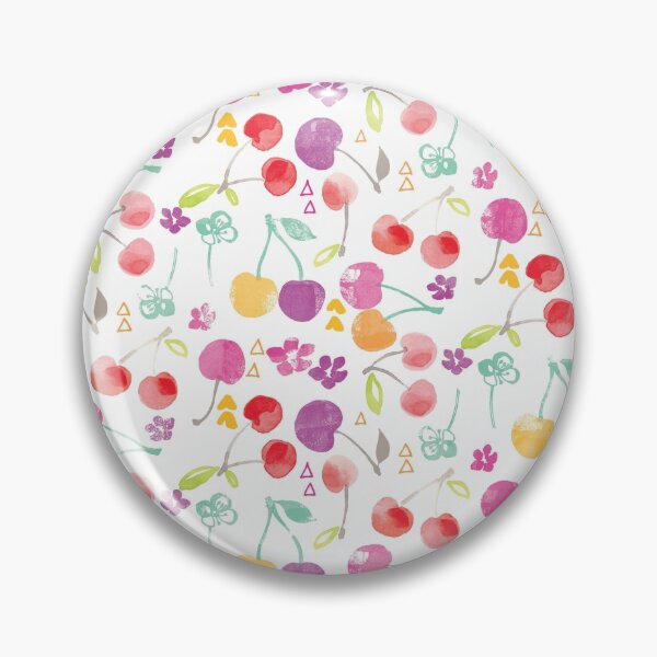 Item preview, Watercolour Cherry pattern designed and sold by Ohn Mar Win.