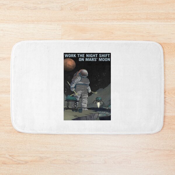 Item preview, Night Shift Workers Wanted On Mars! designed and sold by Nikki SpaceStuffPlus.
