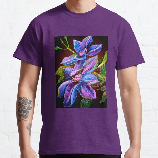 Flowers...Clematis Classic T-Shirt