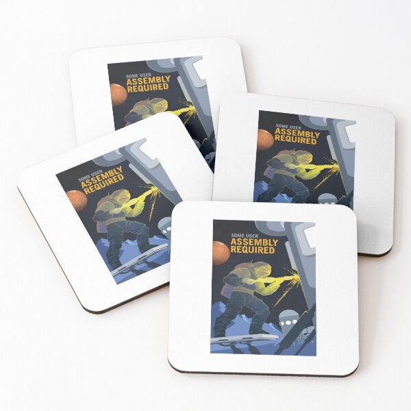 Item preview, Some User Assembly Required On Mars! designed and sold by Nikki SpaceStuffPlus.