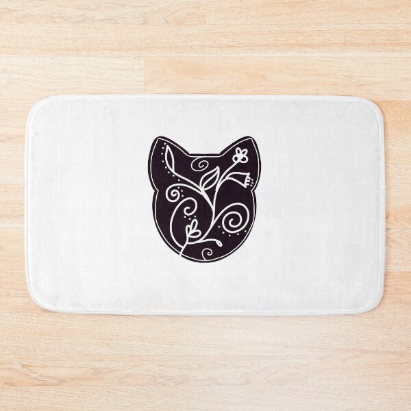 Item preview, Floral Cat - transparent designed and sold by Marwative ..