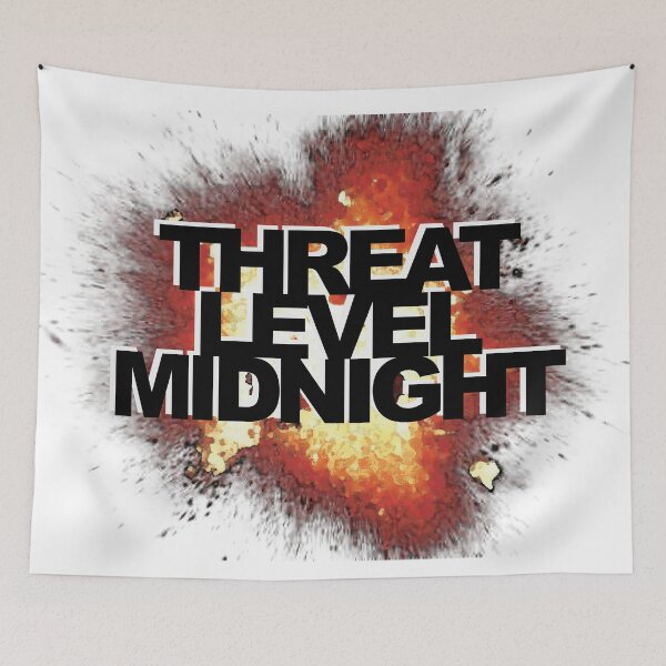 Item preview, THREAT LEVEL MIDNIGHT designed and sold by anniemarge.