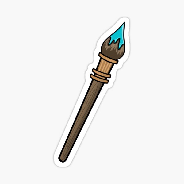 Mapmaker Pinsel Sticker