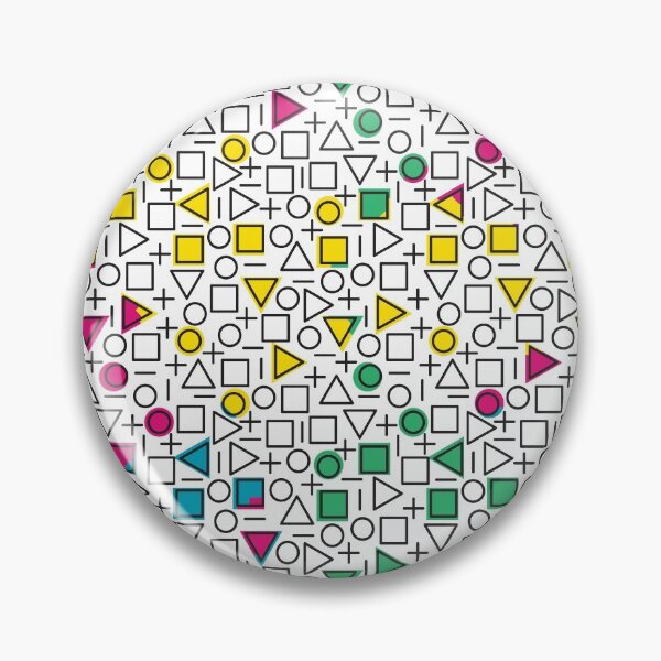 Item preview, geometric shapes and colours offset designed and sold by frauenbrauen.