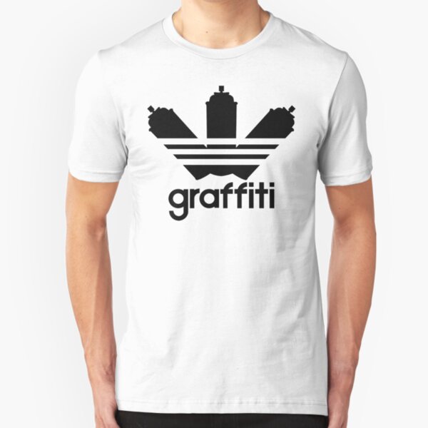 Graffiti Slim Fit T-Shirt