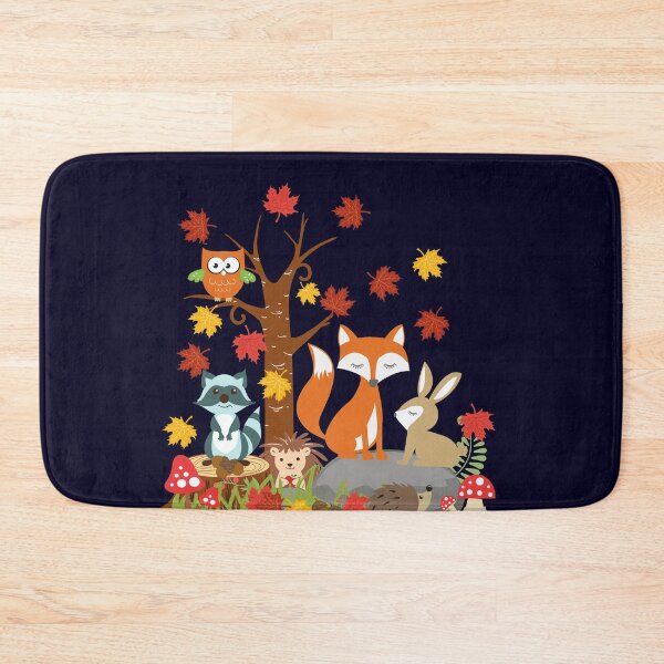 Item preview, Autumn Woodland Animals designed and sold by madtoyman.