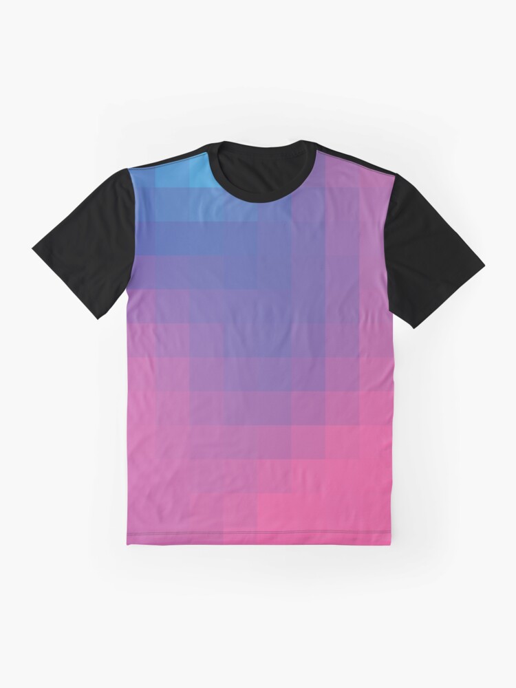 Blue Pink Purple Pixel Scape T Shirt For Sale By Frauenbrauen