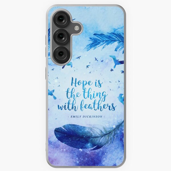 Item preview, Hope is the thing with feathers designed and sold by Stella Bookish Art.