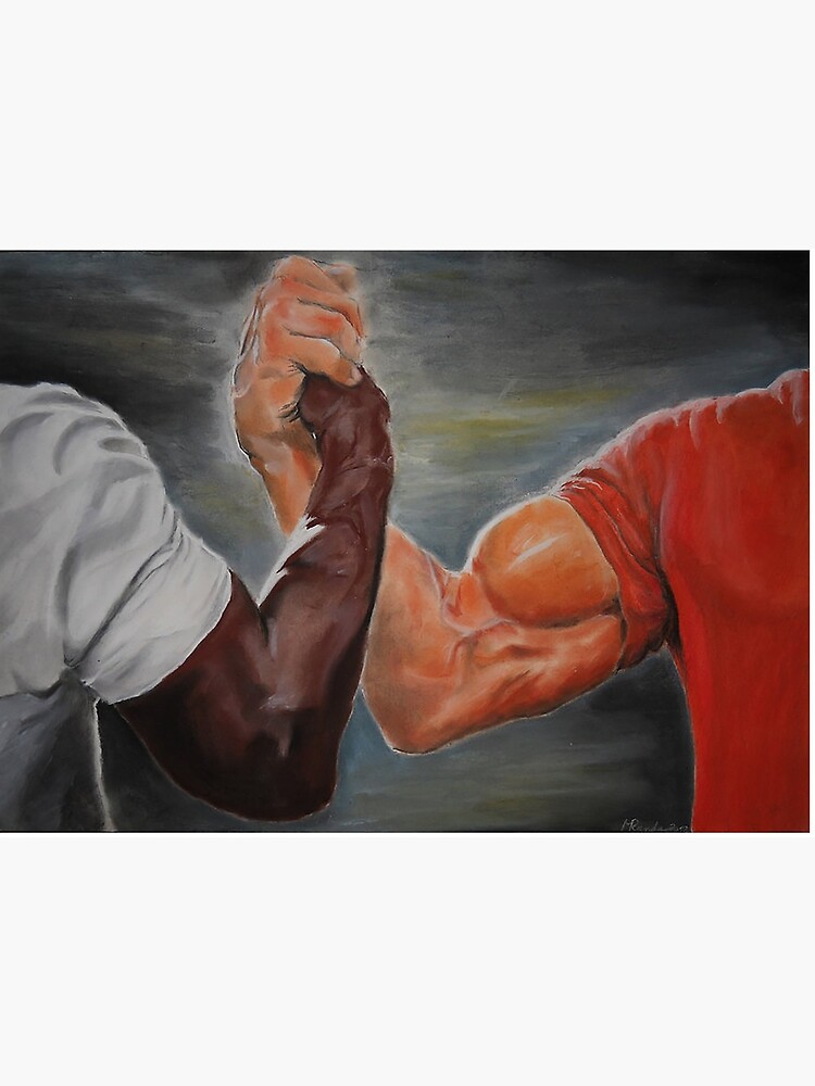 Uhor Sam Soukromi Two Buff Guys Shaking Hands Meme Unce Elita Krvacet.