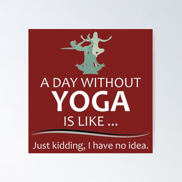 Yoga Teacher Gifts - Yoga Poses & Postures - Gift Ideas for Yoga Teachers &  Practitioners Poster for Sale by merkraht