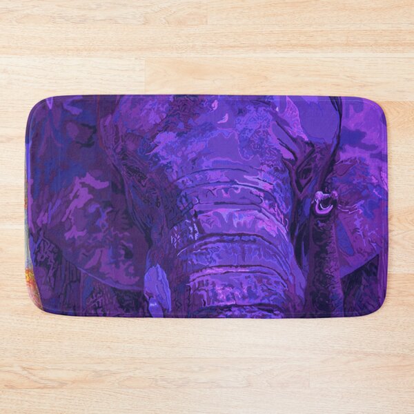 Item preview, Painted Purple Elephant designed and sold by Jennifer Stedman.