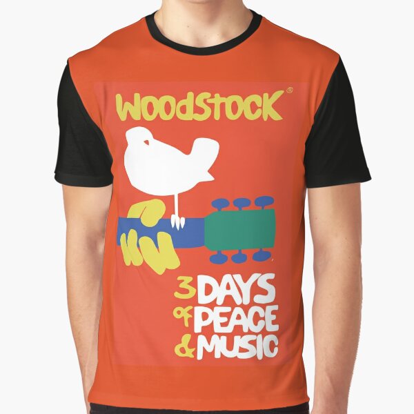 Woodstock 1969 Graphic T-Shirt