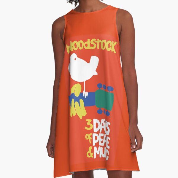 Woodstock 1969 A-Line Dress