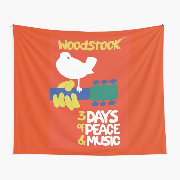 Woodstock 1969 Tapestry