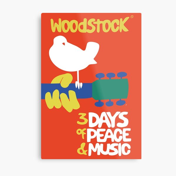 Woodstock 1969 Metal Print