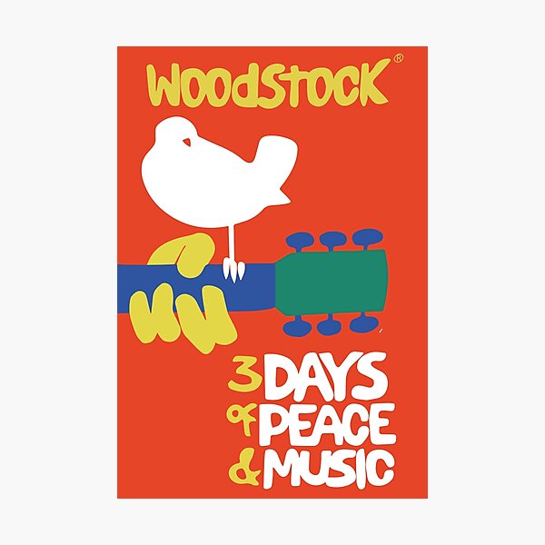 Woodstock 1969 Photographic Print