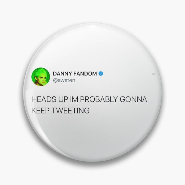 Item preview, Awsten Knight Tweet - gonna keep tweeting designed and sold by SarahLovesBands.
