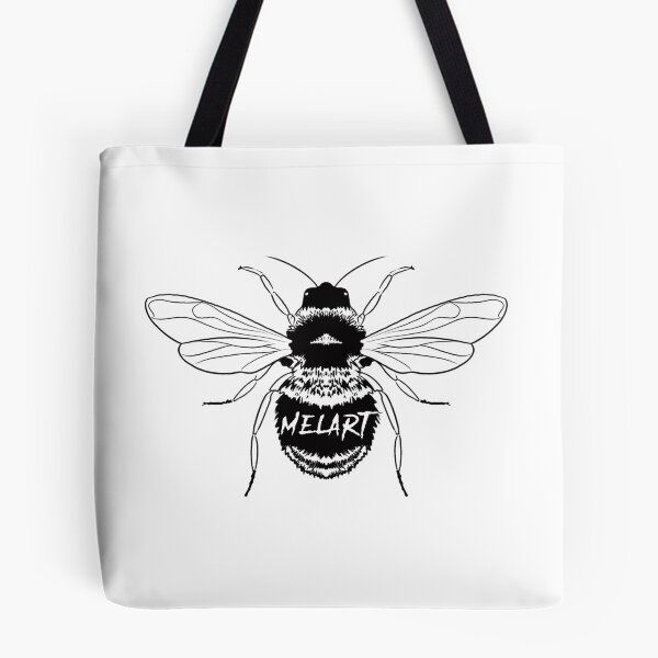 Item preview, Bee art meelaart stickers mask designed and sold by meelaart.
