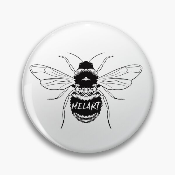 Artikelvorschau, Bee Art Meelaart Aufkleber Maske entworfen und verkauft von meelaart.