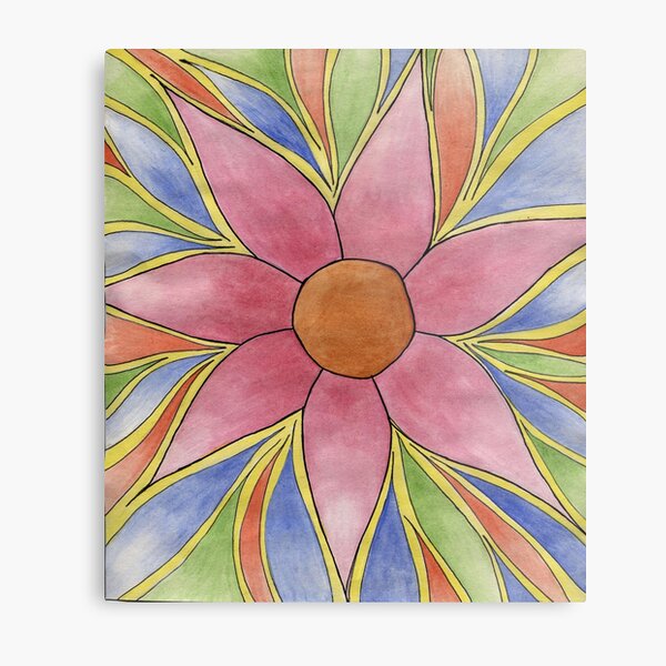 Flower One Metal Print