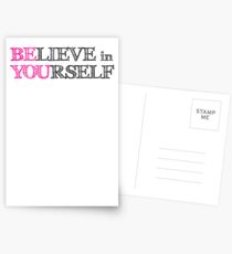 BElieve in YOUrself Postcards