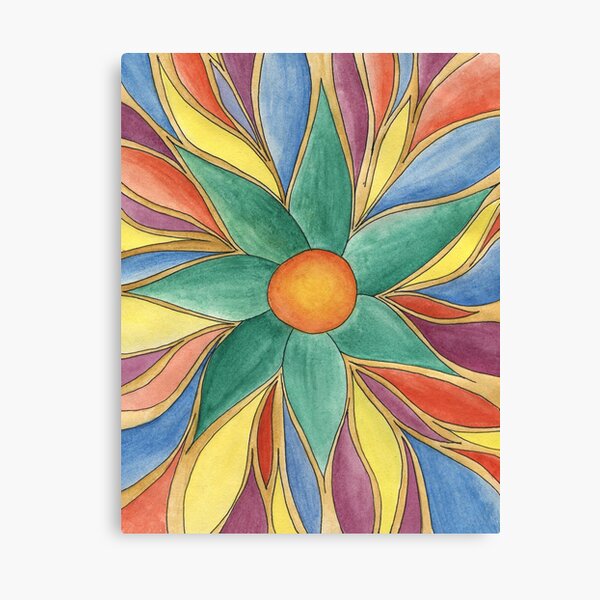 Flower Four Canvas Print