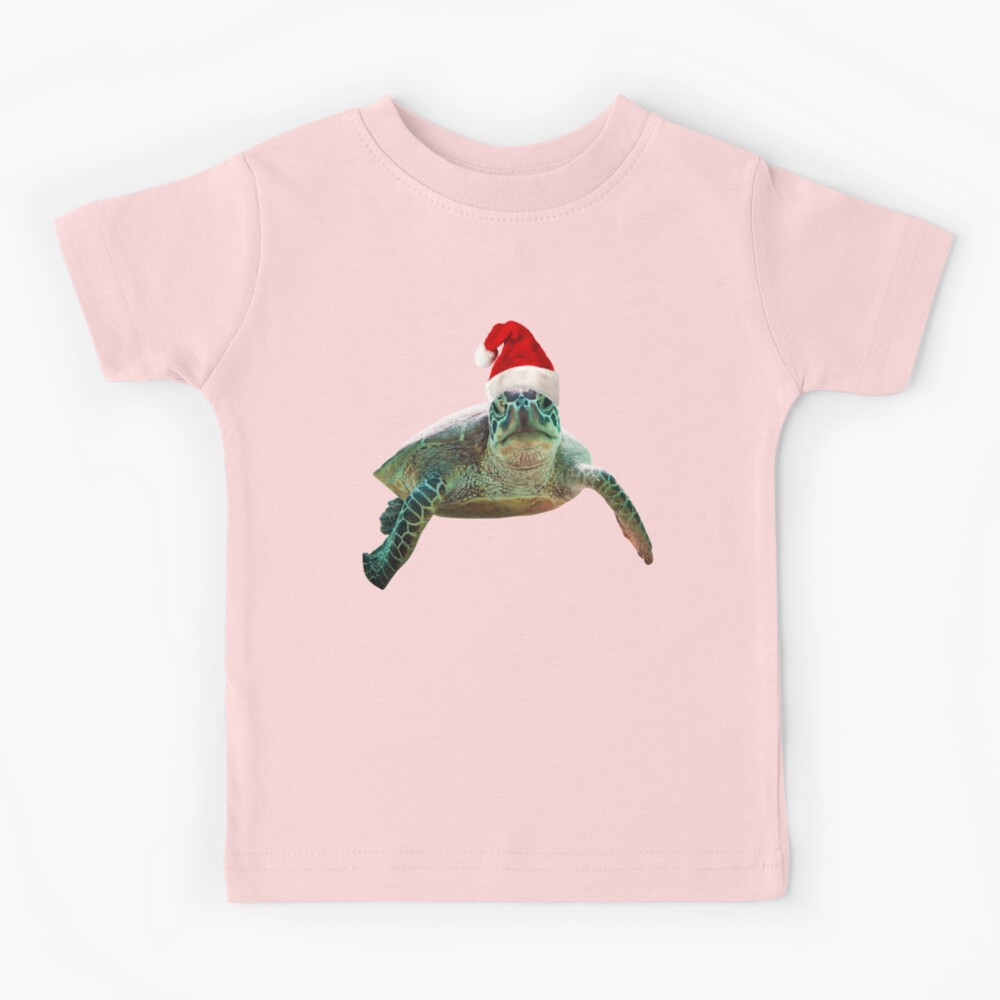 Turtle Christmas T-Shirt, Christmas Turtle Wrapped in Festive Lights, Gift for Turtle lovers, Sea Turtle lovers, Turtle Tees