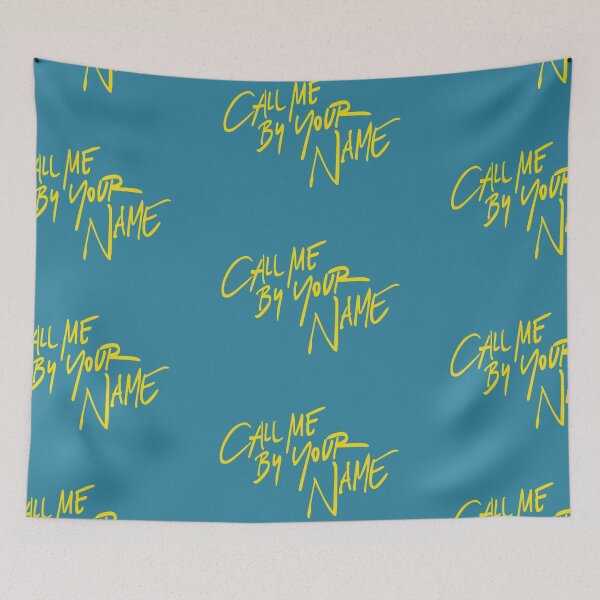Item preview, Call me by your name logo designed and sold by alexander meisters.