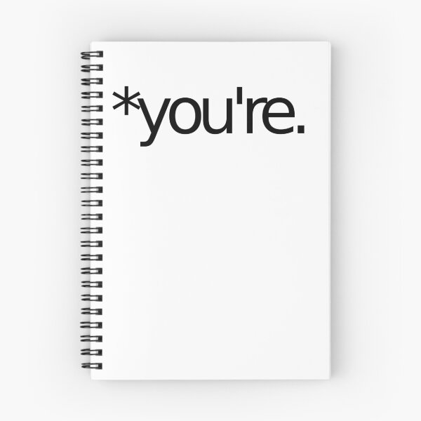 Item preview, *you're. Grammar Nazi T Shirt! BLACK designed and sold by loveaj.