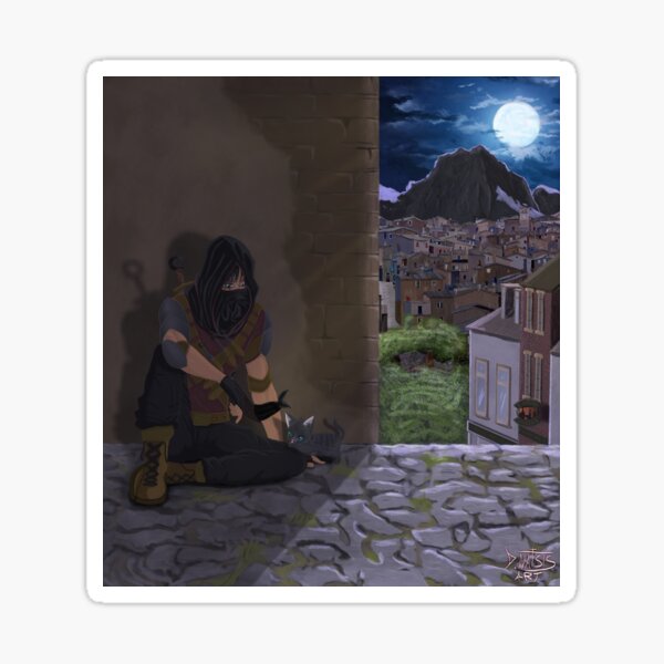 Item preview, The Story of a Dark Adventurer designed and sold by Upernivas.
