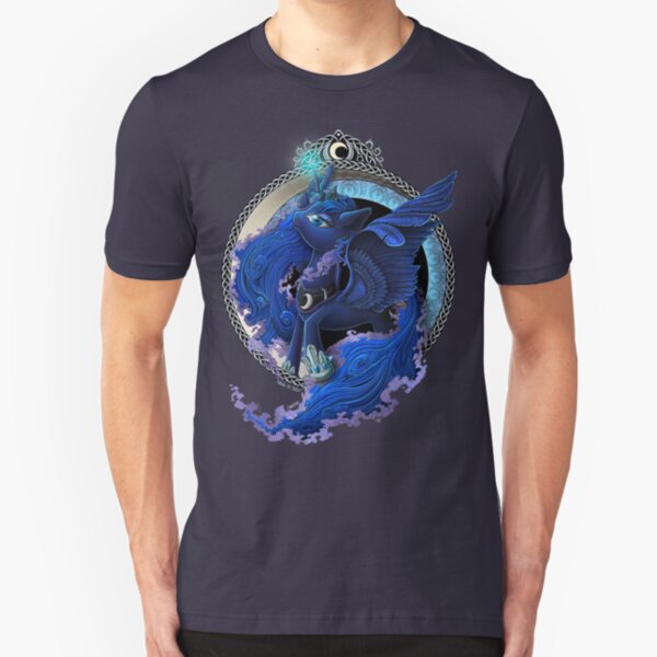 Let The Moon Shine! Slim Fit T-Shirt