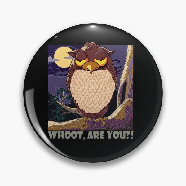 Item preview, Whoot Are You, Owl designed and sold by James Hindermeier.
