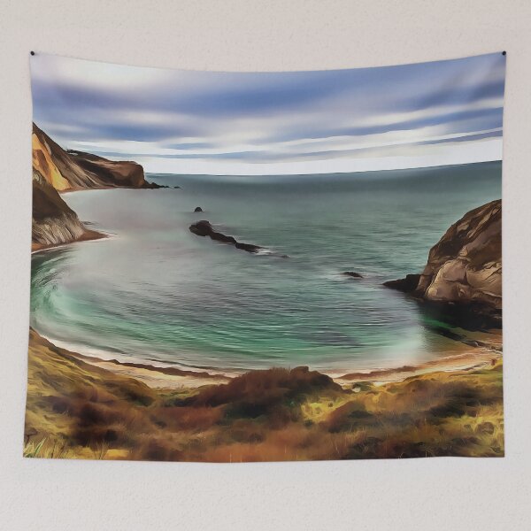 Item preview, Man O War Cove (Painting) designed and sold by cmphotographs.