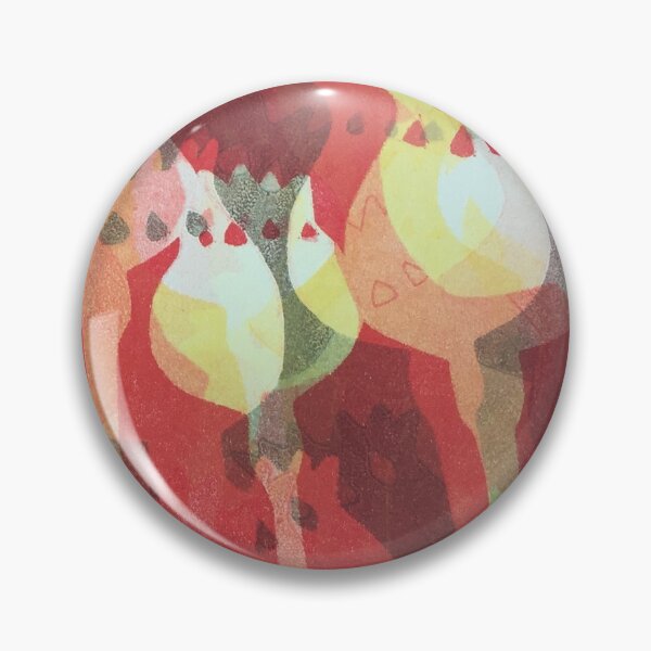Item preview, Red poppy seed heads designed and sold by Jane Dignum.