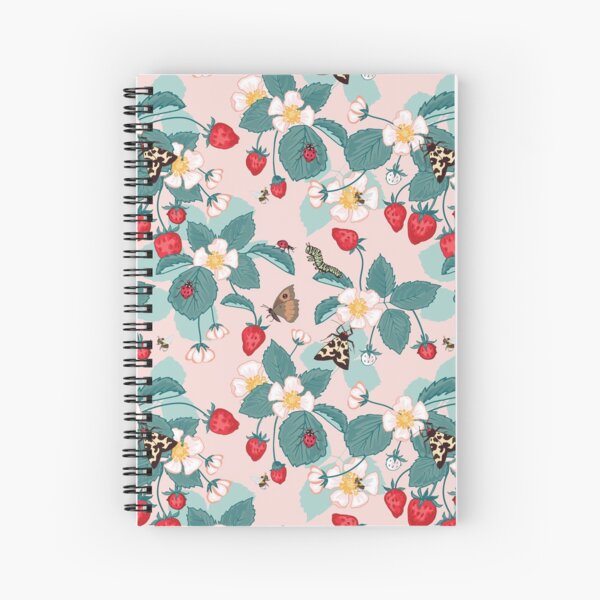 Strawberry Patch Spiral Notebook