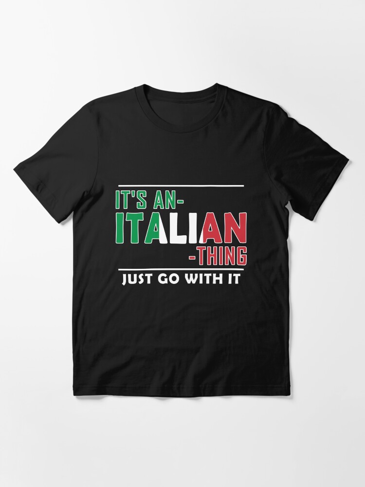 "Italien italienische Flagge Spruch Geschenk" TShirt von DesignArts