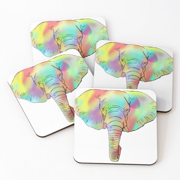 Item preview, Colorful Elephant designed and sold by csenior.