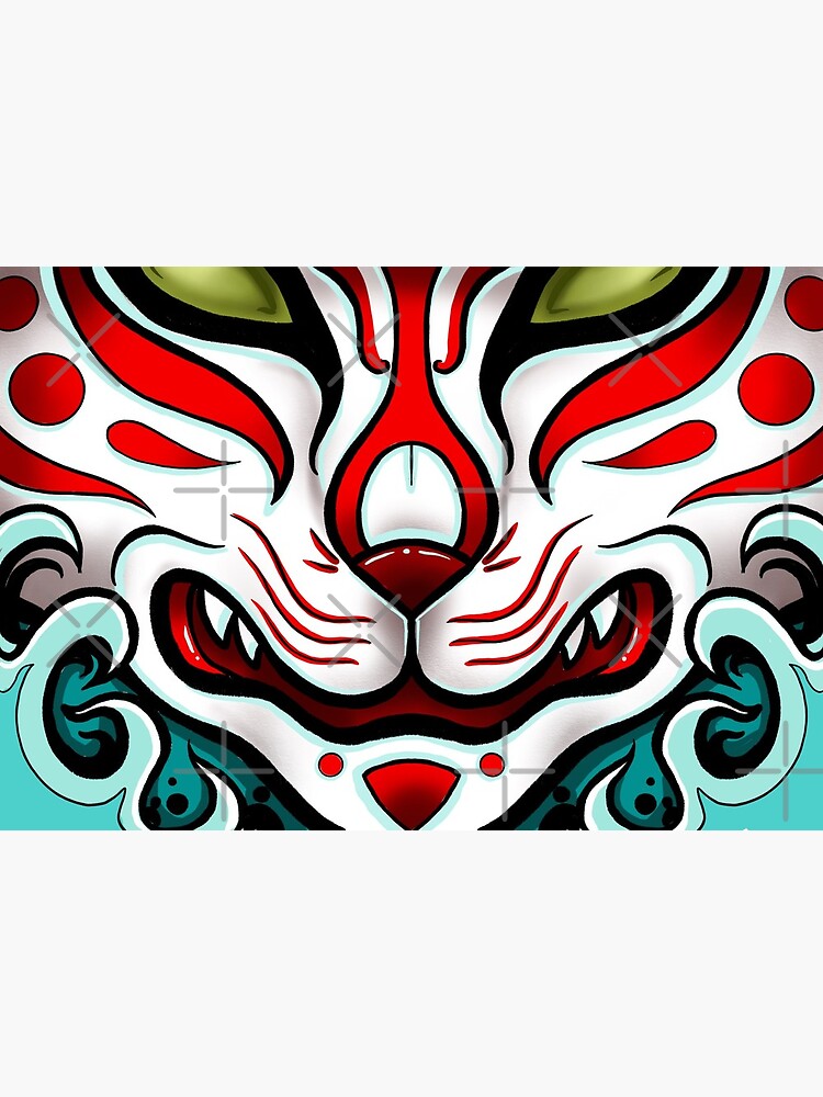 Kitsune Face by korrok